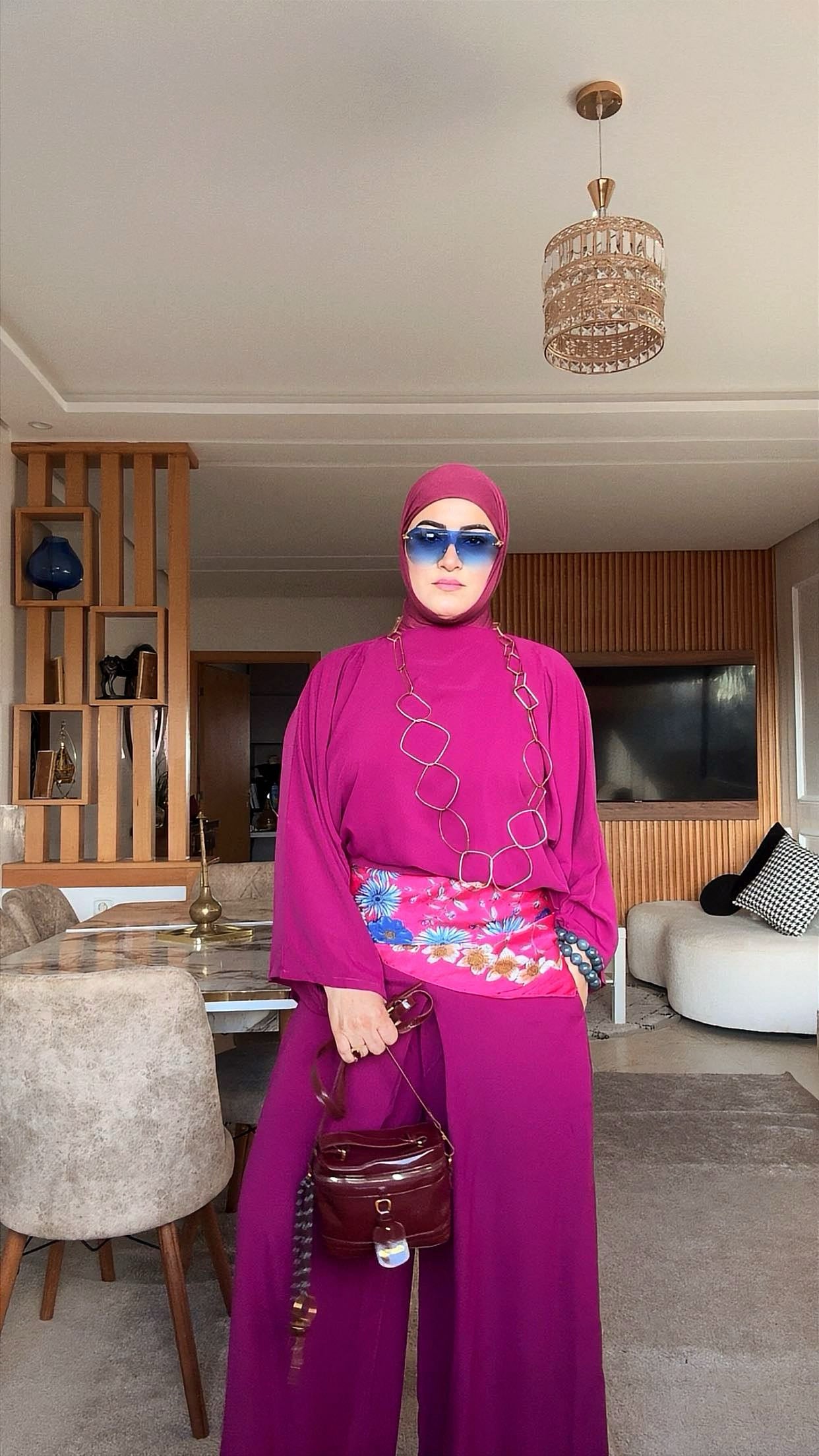 Ensemble NAWAR – Minimalisme Chic & Élégance Moderne ( sans ceinture )