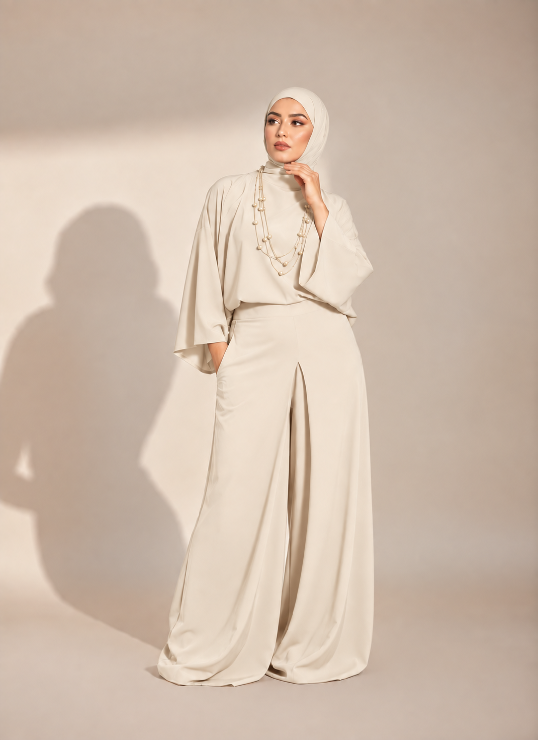 Ensemble NAWAR – Minimalisme Chic & Élégance Moderne ( sans ceinture )