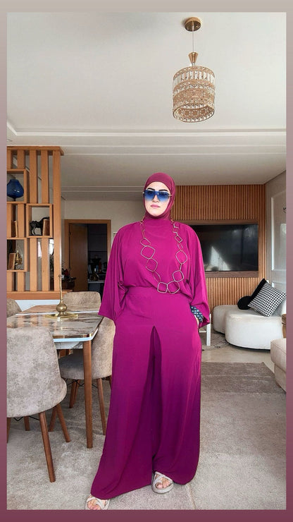 Ensemble NAWAR – Minimalisme Chic & Élégance Moderne ( sans ceinture )
