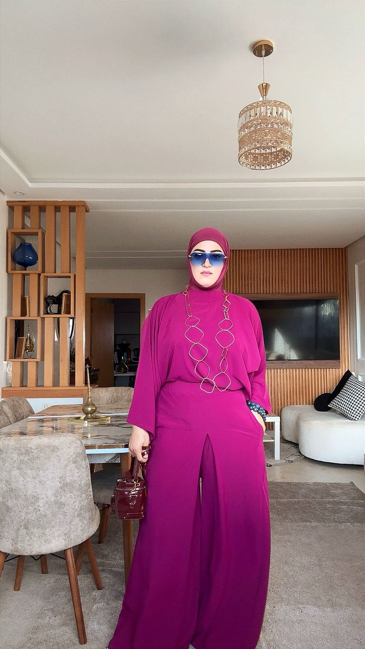 Ensemble NAWAR – Minimalisme Chic & Élégance Moderne ( sans ceinture )