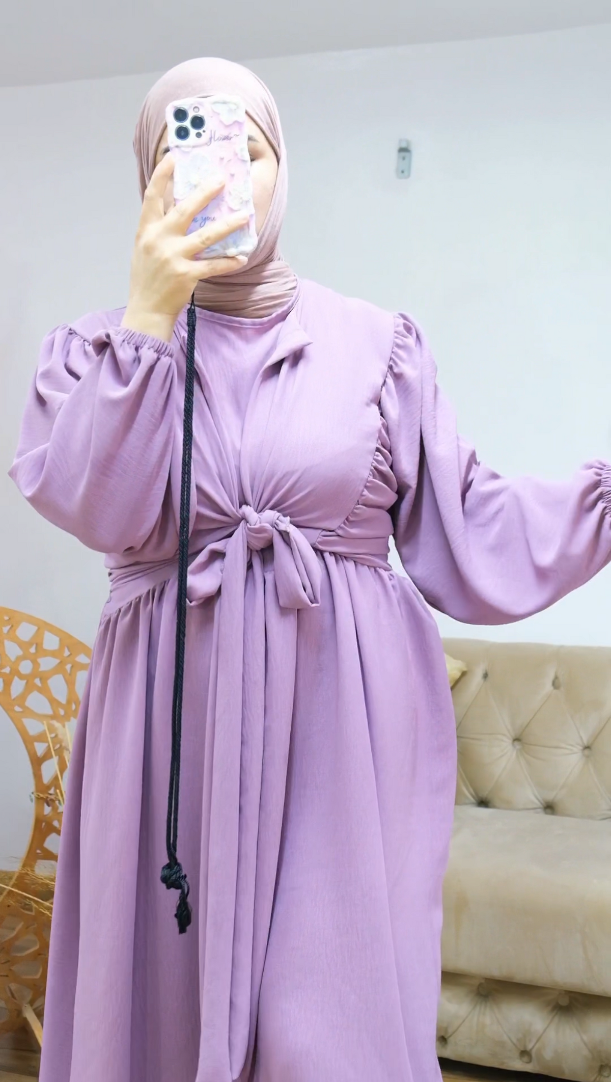 Ensemble AMIRA Robe+Veste