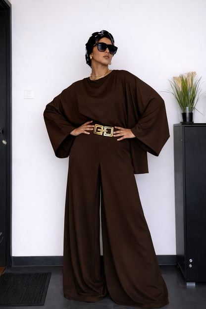 Ensemble NAWAR – Minimalisme Chic & Élégance Moderne ( sans ceinture )