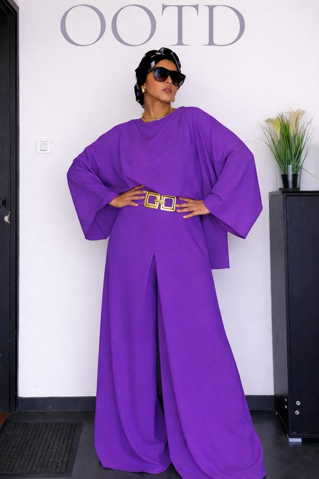 Ensemble NAWAR – Minimalisme Chic & Élégance Moderne ( sans ceinture )