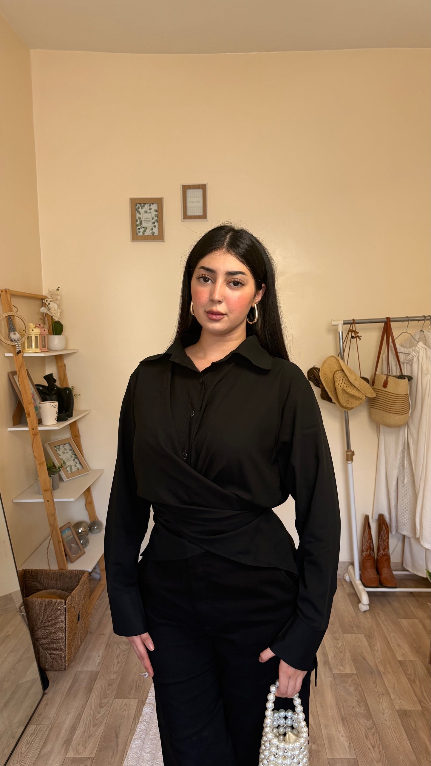 NAYLA – Chemise en crêpe élégante et fluide